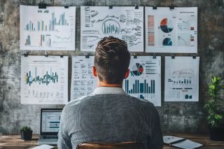 © ImageKing - stock.adobe.com Foto: Mann prüft Finanzdaten