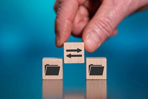 © thodonal - stock.adobe.com Foto: Hand mit Holzwürfel